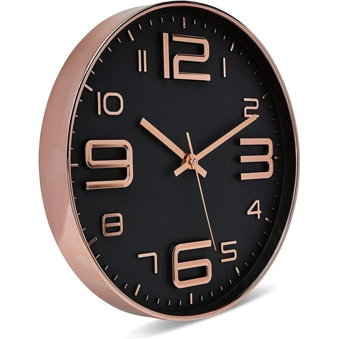 Horloge Murale Style Moderne Pandiani Chiffres en 3D