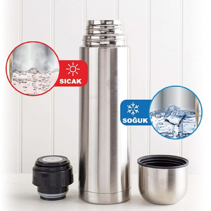 Thermos Isotherme en Acier Inoxydable 350ml Chaud/Froid KENZ