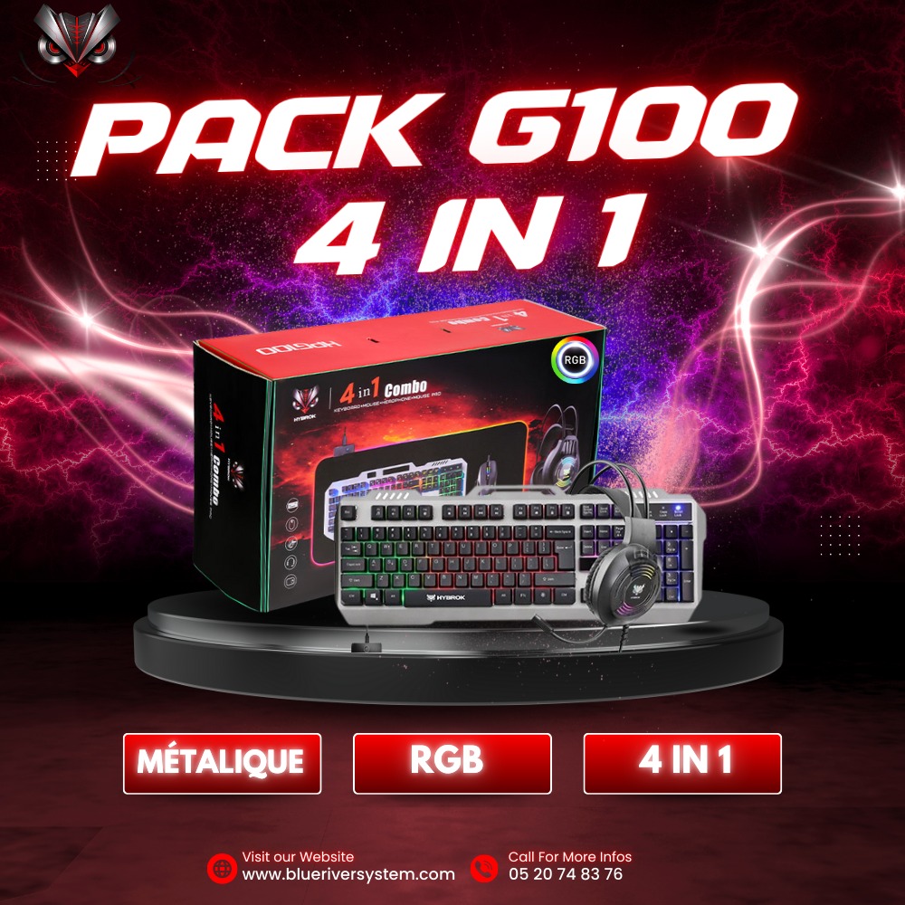 Combo HYBRO HPG100 4 in 1 Gaming