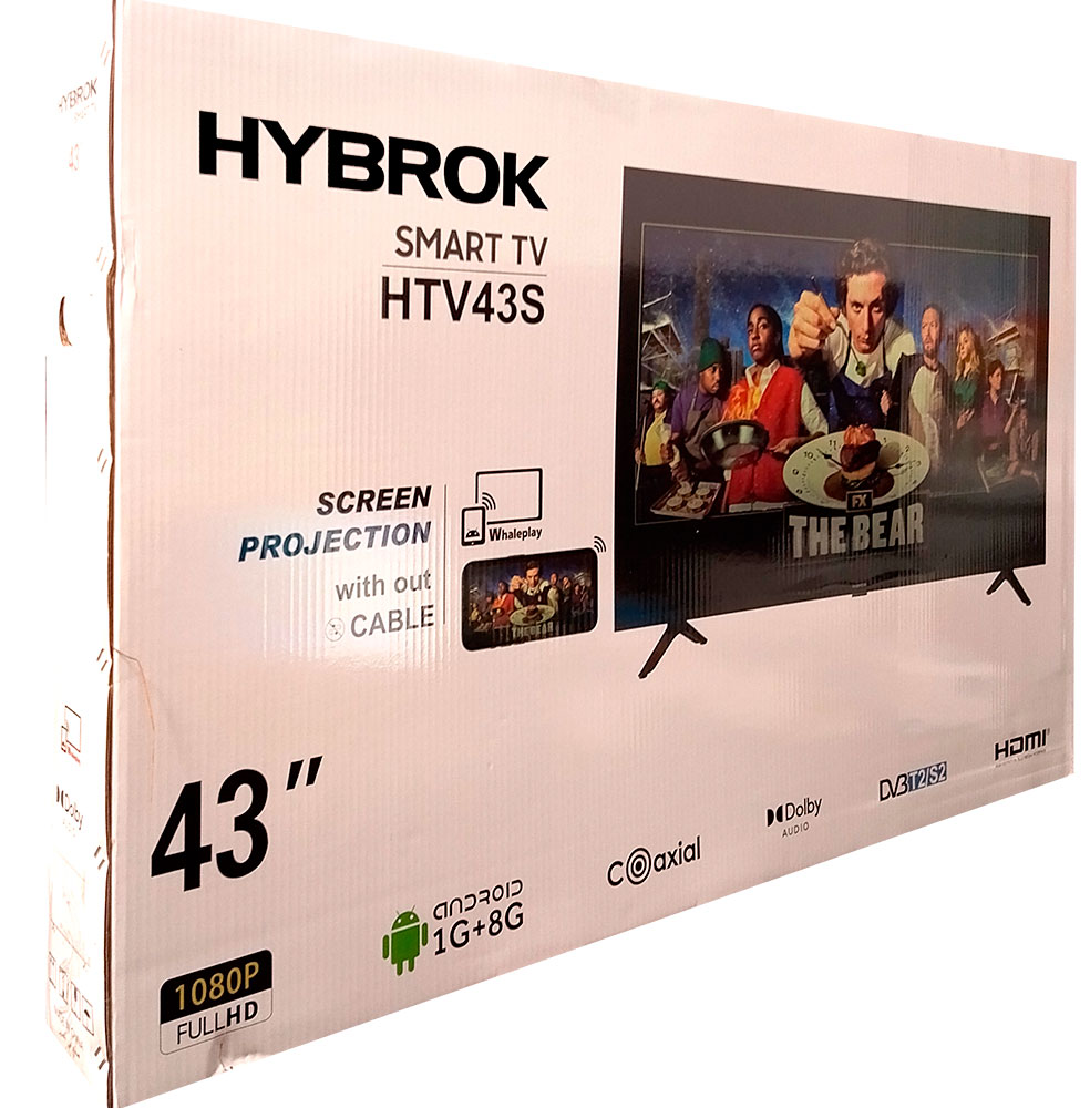 Téléviseur HYBROK 43" Smart UHD (HTV43S)