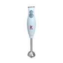 Kenz Mixeur plongeant avec 3 accessoires en acier inoxydable couleur aléatoire