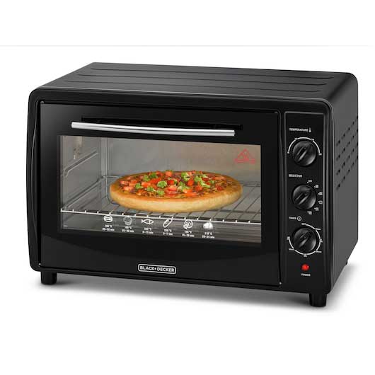 Black &amp; Decker Four Toaster 45 L avec double vitrage et rôtissoire