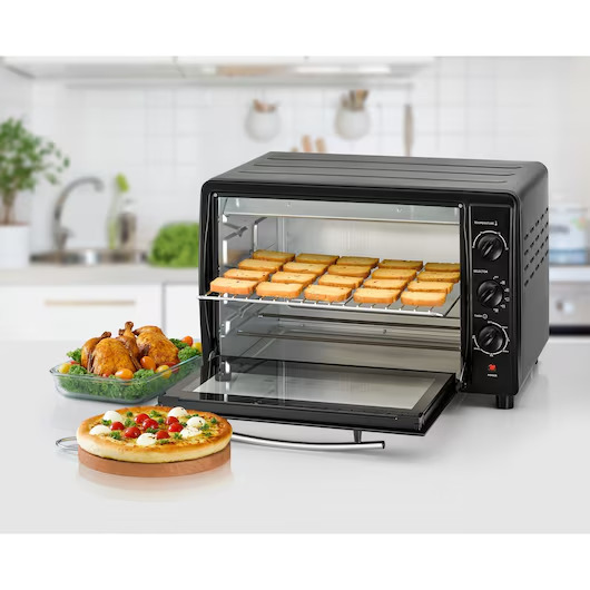 Black &amp; Decker Four Toaster 45 L avec double vitrage et rôtissoire