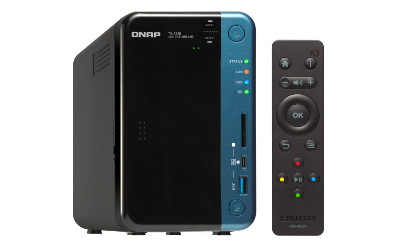 Serveur NAS QNAP TS-253B-4G 2 Baie