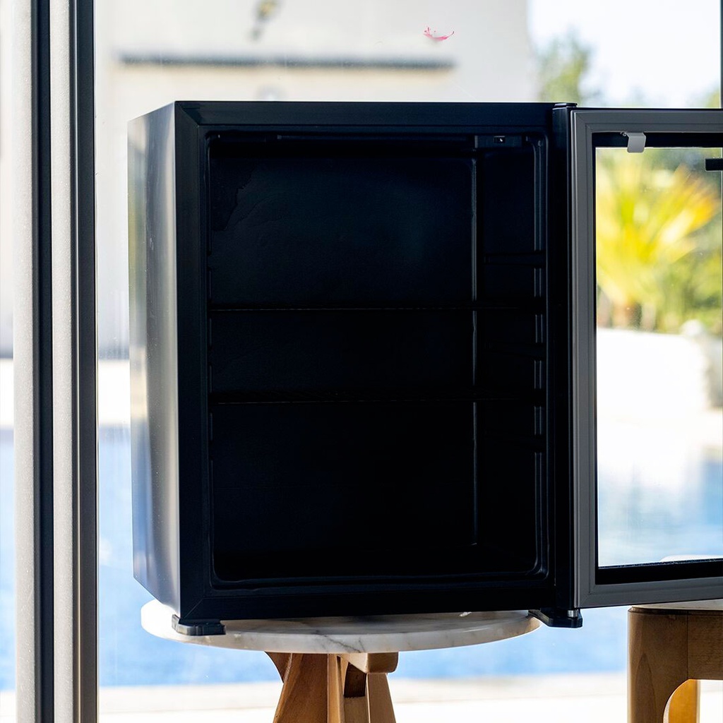 Mini-bar 100% silencieux – Porte vitrée
