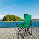 Chaise de plage ou camping pliante avec Sac de Transport – Bleu