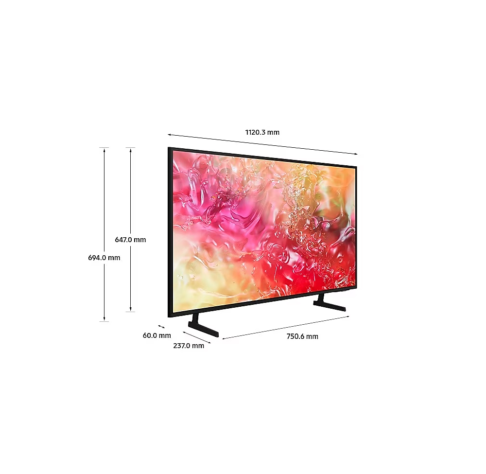 Téléviseur Samsung 55" série 7 Crystal UHD 4K smart + récepteur intégré(UA55DU7000UXMV)