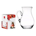 Pack carafe en verre 2L + 6 verres TUBO 31 cl