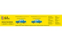 STARTER KIT Heller Renault 8 Gordini