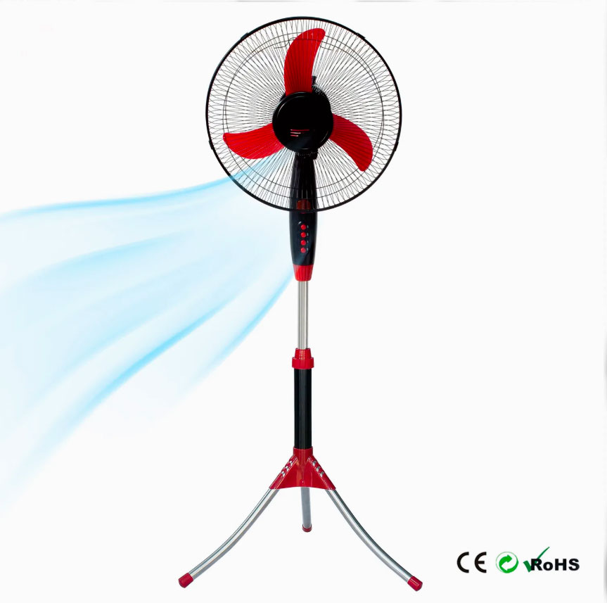 Luxus ventilateur à pied 16" moteur silencieux