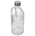 CARAFE EN VERRE ELEGANTE DECANTER 1L AVEC COUVERCLE Bouteille 1,2L