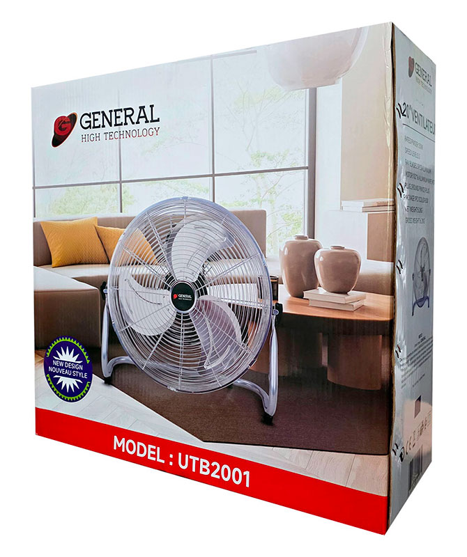 Ventilateur Alu 20" GENERAL