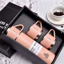Thermos 3 tasses chaud et froid 500 ml - LUXUS bouteille noir