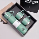 Thermos 3 tasses chaud et froid 500 ml - LUXUS bouteille noir