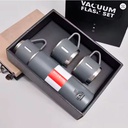 Thermos 3 tasses chaud et froid 500 ml - LUXUS bouteille noir