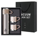 Thermos 3 tasses chaud et froid 500 ml - LUXUS bouteille noir