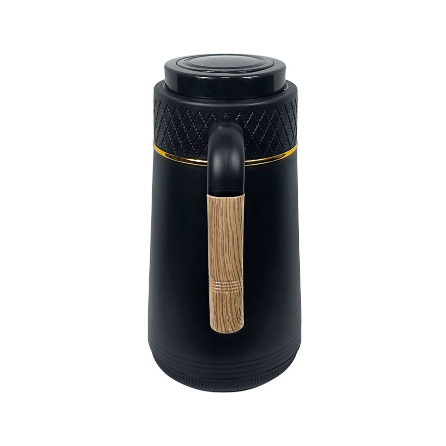Thermos 1L, Chaud &amp; Froid, noir Brittany