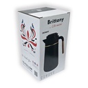 Thermos 1L, Chaud &amp; Froid, noir Brittany