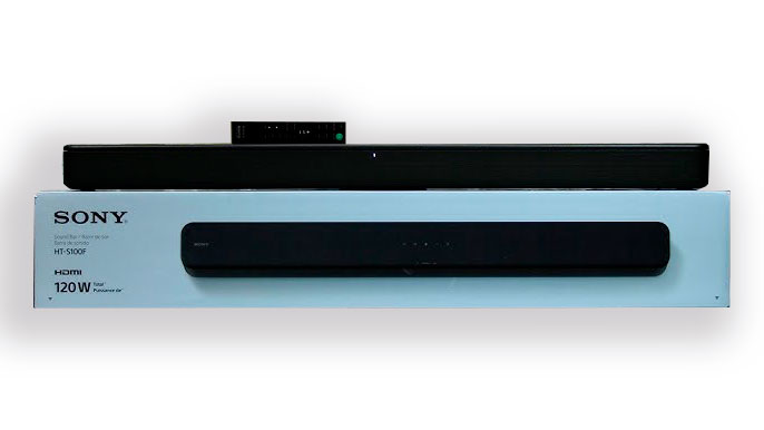 Barre de son SONY HT-S100F simple 2 canaux Bluetooth®