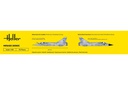 Maquette Avion STARTER KIT Heller Mirage 2000 C