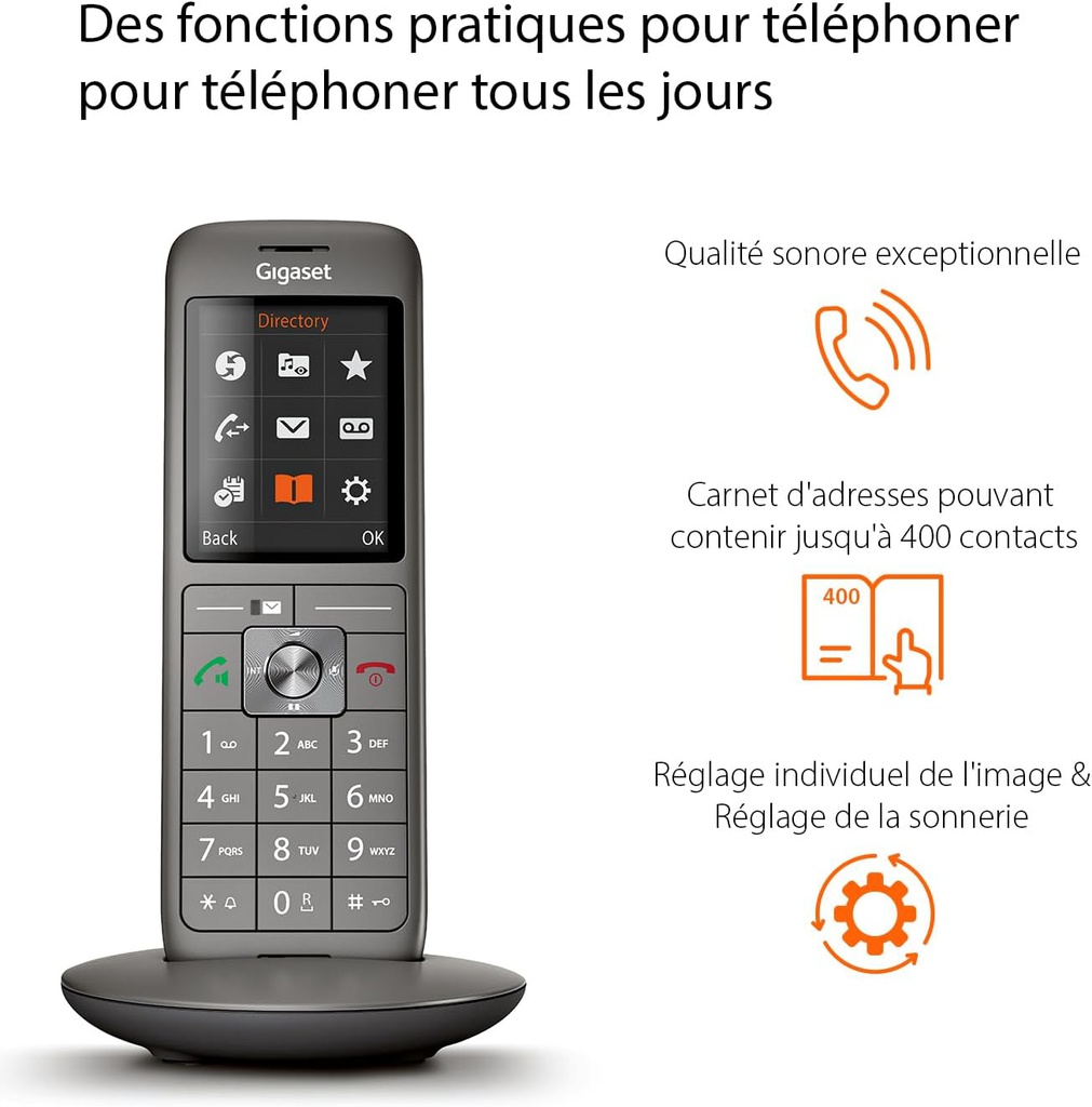Gigaset CL660 Duo Graphite DECT