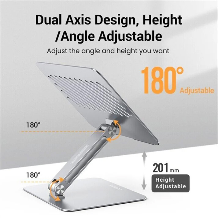 Support pc portable 8 à 17.3" Ugreen Aluminium ventilé (40289)