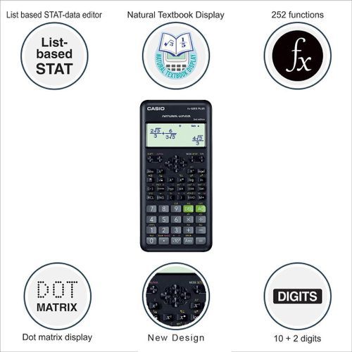 Calculatrice Scientifique Casio FX-82ES Plus