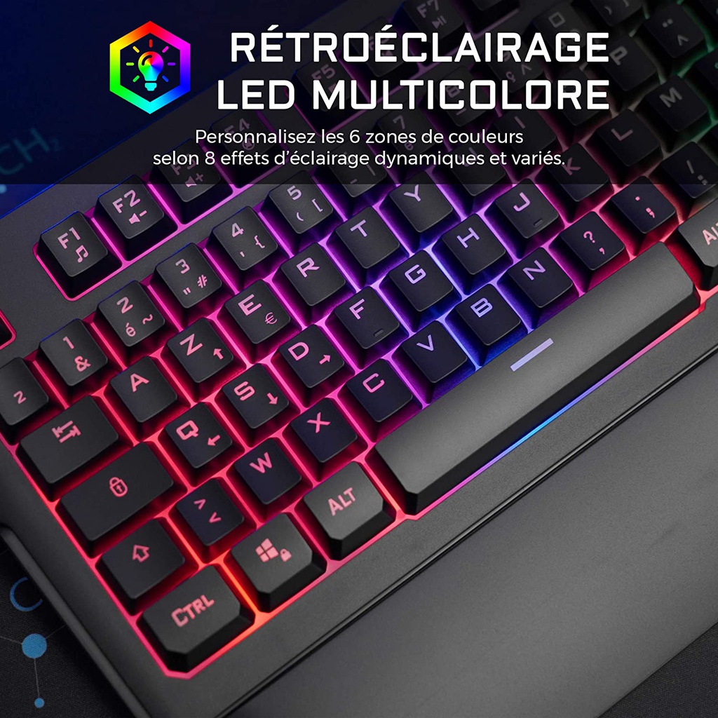 Clavier Gamer The G-LAB Keyz Palladium