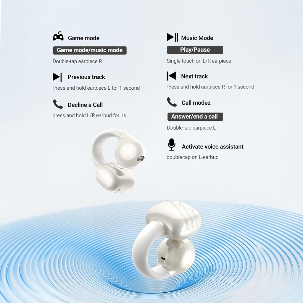 Écouteurs Buds Bluetooth UGREEN HiTune S3 TWS – Bluetooth 5.4 – Noir
