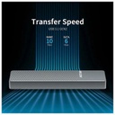 hiksemi Boitier disque dur externe Nvme M.2 SATA SSD (HS-HUB-MD202)