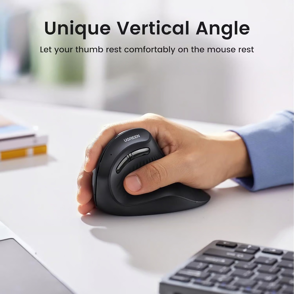Ugreen souris sans fil multi-mode vertical MU008 (25444)