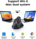 Ugreen souris sans fil multi-mode vertical MU008 (25444)