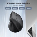 UGREEN Souris sans fil M571 vertical ergonomique 2.4ghz (55916)