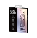 Hiksemi Boitier de disque dur NVME M.2 SATA SSD (HS-HUB-MDS1)