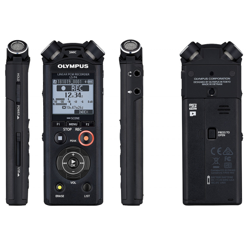 Enregistreur Pro OLYMPUS LS-P4