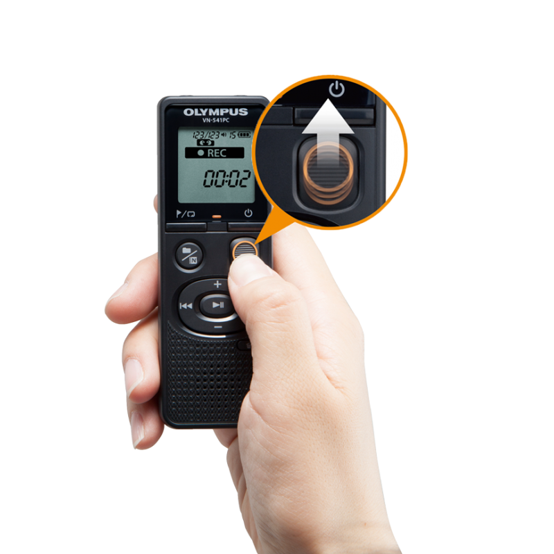 Enregistreur vocal Dictaphone OLYMPUS VN-541PC