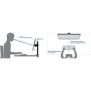 Support TV deux bras ARCTIC Z2 3D GEN3