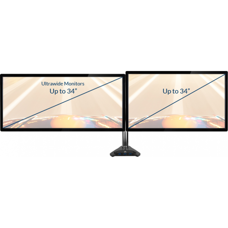 Support TV deux bras ARCTIC Z2 3D GEN3