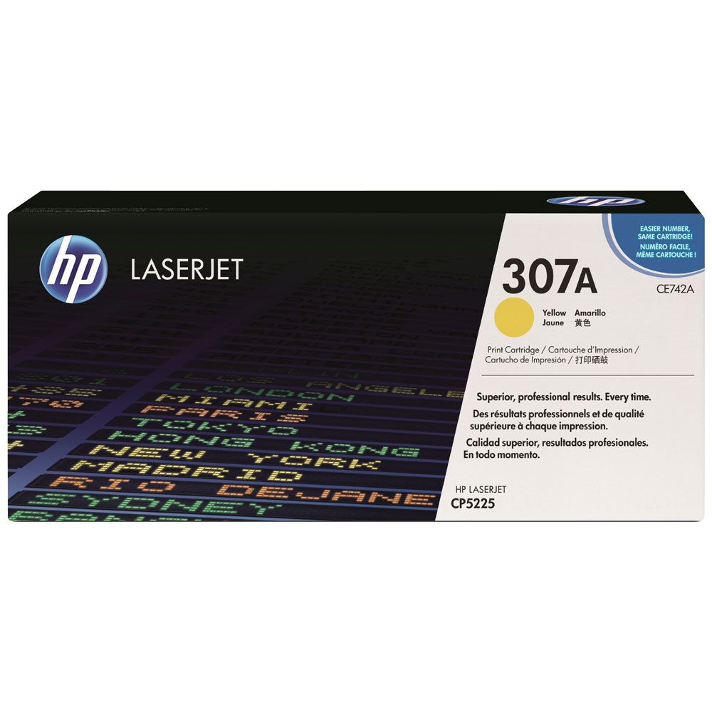 Toner 307A Yellow (CE742A)