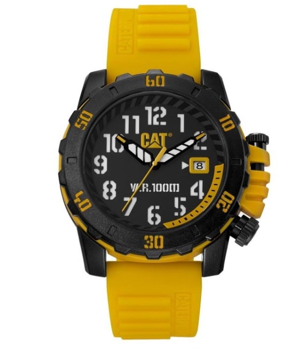 Montre Caterpillar BARRICADE Jaune / Noir (LK.171.27.117)