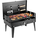Barbecue au charbon portatif