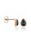 Boucles d'oreilles Moonstone 'Lola' Lapis (3E/A663Bj)