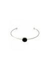 Bracelet Jonc Moonstone 'Valentine' Onyx (3R/A919N)