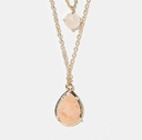 Collier Moonstone 'Manhoé' Aventurine (3C/S0697Oj)