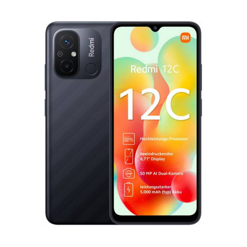 Redmi 12C  6,7" Graphite Gray (22120RN86GGRAY)