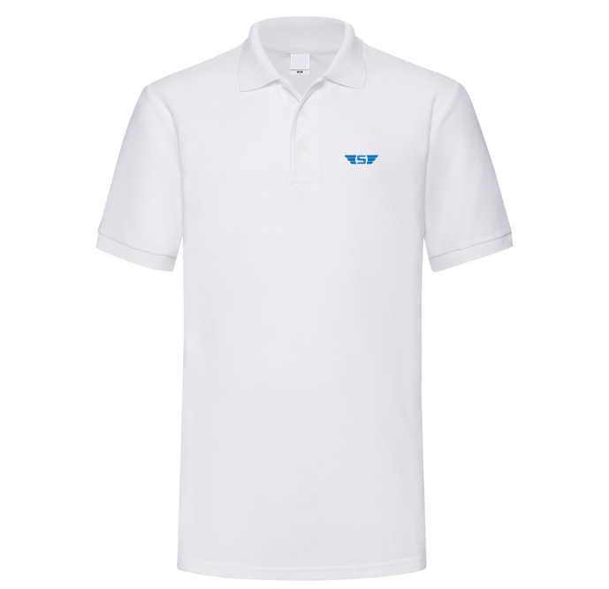 POLO LEGEND unisexe Blanc 100% cotton