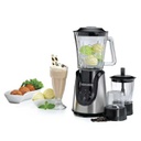 Black + Decker Mélangeur en verre 1.5L avec 2 moulins (BX600G-B5)