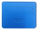 Porte carte cuir véritable bleu Legend