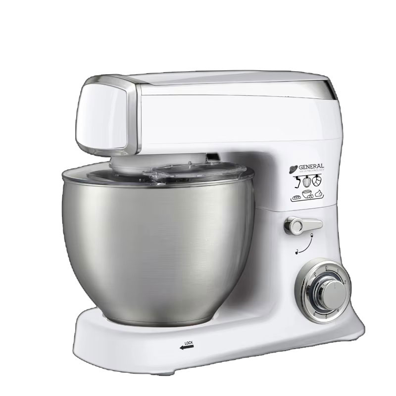 GENERAL Robot pétrin 9L 1500w en inox Blanc