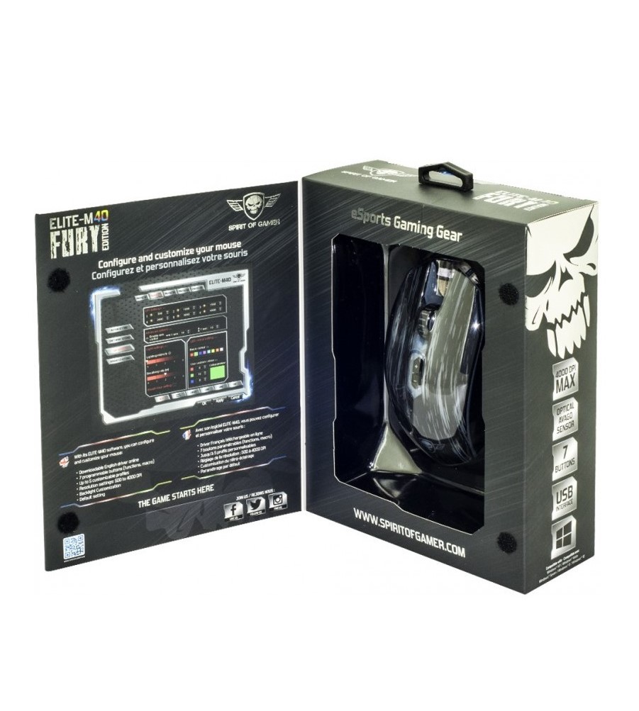 Souris Gamer Spirit Of Gamer Elite M40